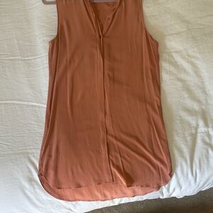 Equipment Sleeveless  Lanie Dress in Desert Sand L